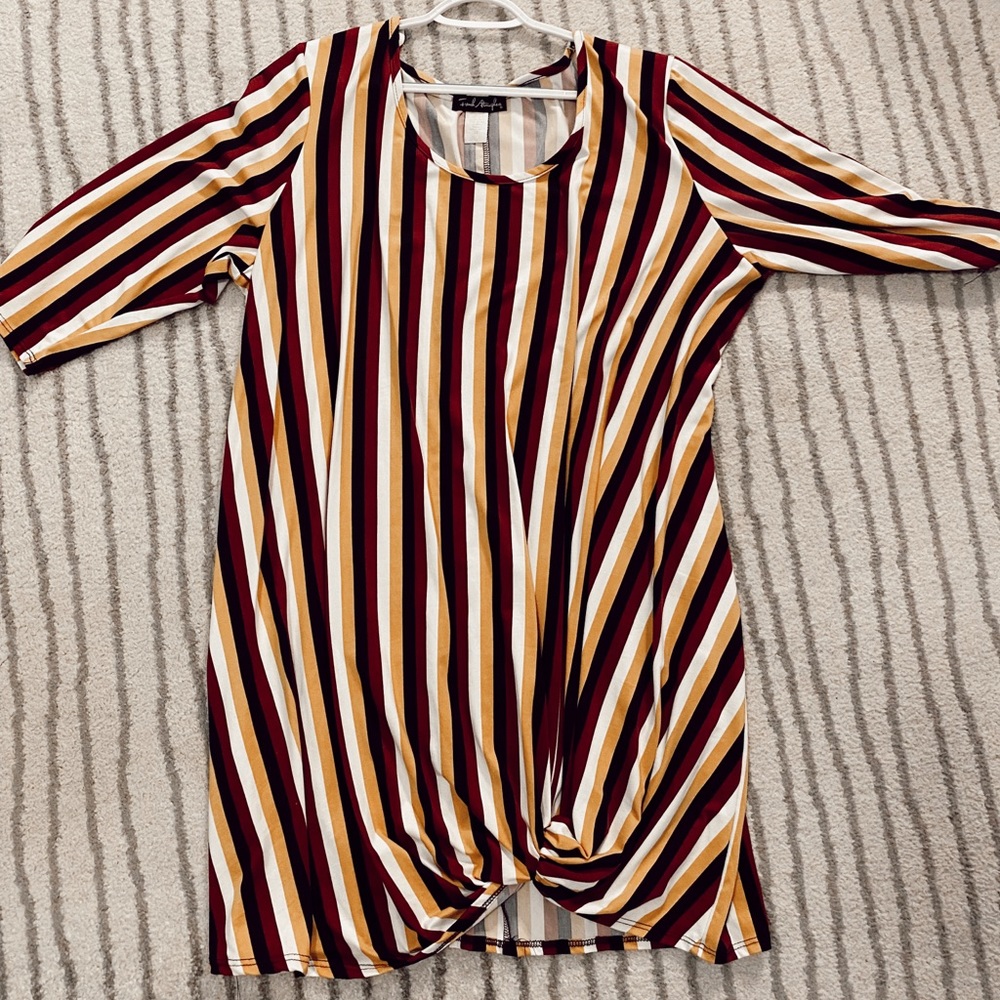Size 3Xl striped dress!